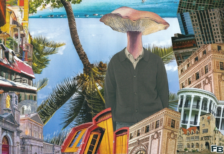 intrigant collage le bureau du secret